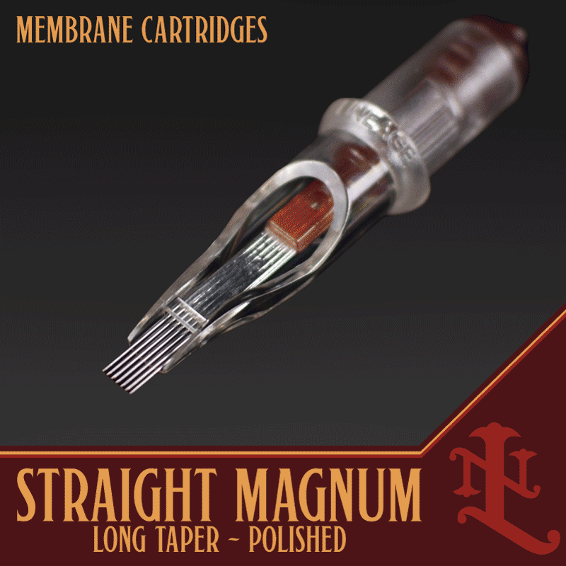 Long Taper Straight Magnum Cartridge Shader