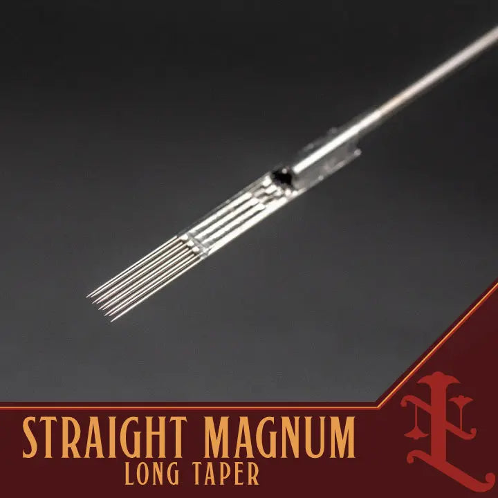 Long Taper Straight Magnum Shader Lineage Needle Co.®