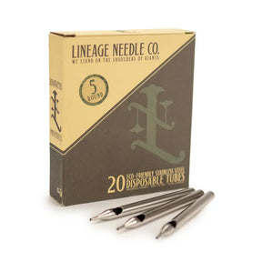 ECO Gripless Stainless Steel Liner Tubes Lineage Needle Co.®