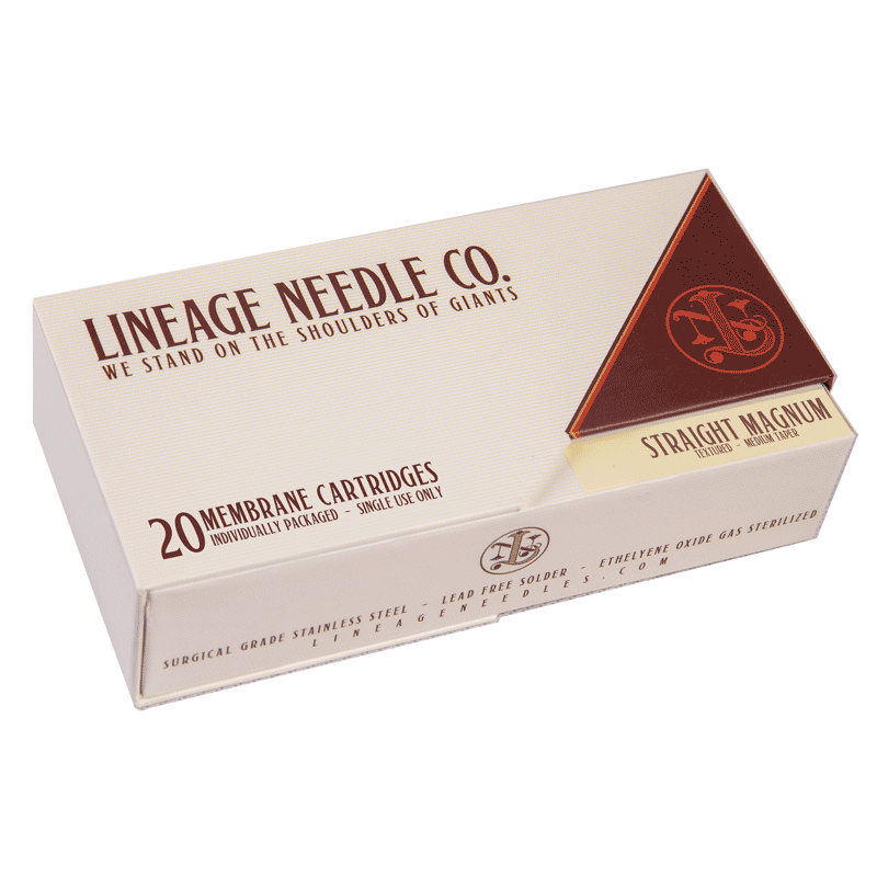 Long Taper Straight Magnum Cartridge Shader
